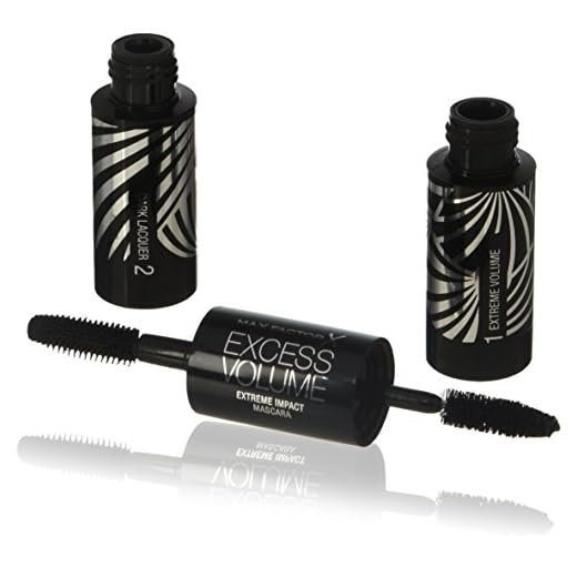 Max Factor Excess Volume Mascara Black, 1er Pack (1 x 20 ml)