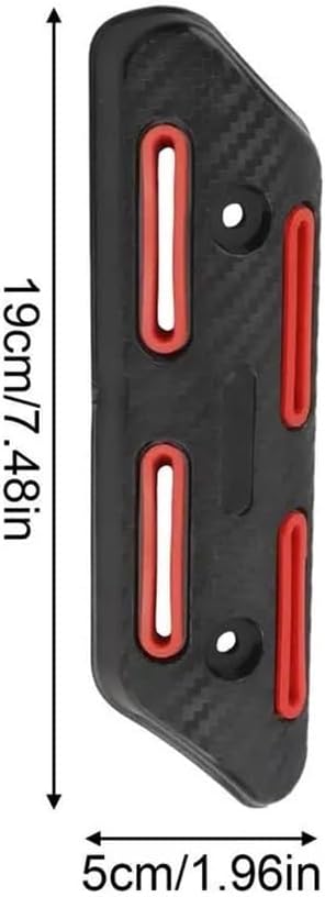 Exhaust Heat Shield Muffler Pipe Heat Cover Protector Anti-Scalding Heat Dissipation Exhaust Heat Insulation Cover Muffler Heat Shield Wraps