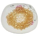 AiFanS Acrylic Diamonds,Gold Acrylic Diamond,Acrylic Diamond Gems for Table Scatter or Table Confetti,10mm Pack of 1000Pcs