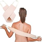 Menos frote su piel, obtenga un bronceado sin rayas: si tiene el problema de dejar rayas al usar otros aplicadores de loción para la espalda, este aplicador de protector solar con guantes para aplicar autobronceador debe ser su nueva elección. Porque su borde pequeño y delgado no rozará tu piel, y la tela suave podría ayudarte a aplicar la loción en tu espalda de manera uniforme y suave, sin rayas, consiguiendo un bronceado perfecto.