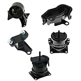 TRQ 5 Piece Engine & Transmission Mount Kit for 00-03 Acura TL V6 3.2L