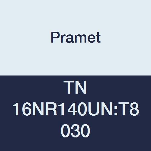 TN 16NR140UN:T8030 Carbide Multi-Material (P30,M25,K30) Indexable Internal Threading Insert, UN 60 Degree Full Profile, TPI 14, 3" Cutting Edges, PVD, Use SER/L Tool Holder, Gold (Pack of 5)