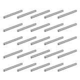 QUARKZMAN 20 Pcs Clavette Plate À Bout Rond, 70x5x5mm Acier Au Carbone Assortiment De Clav...