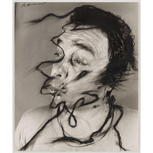 Impression sur toile Arnulf Rainer Sans titre 101,6x127 cm pour déco
