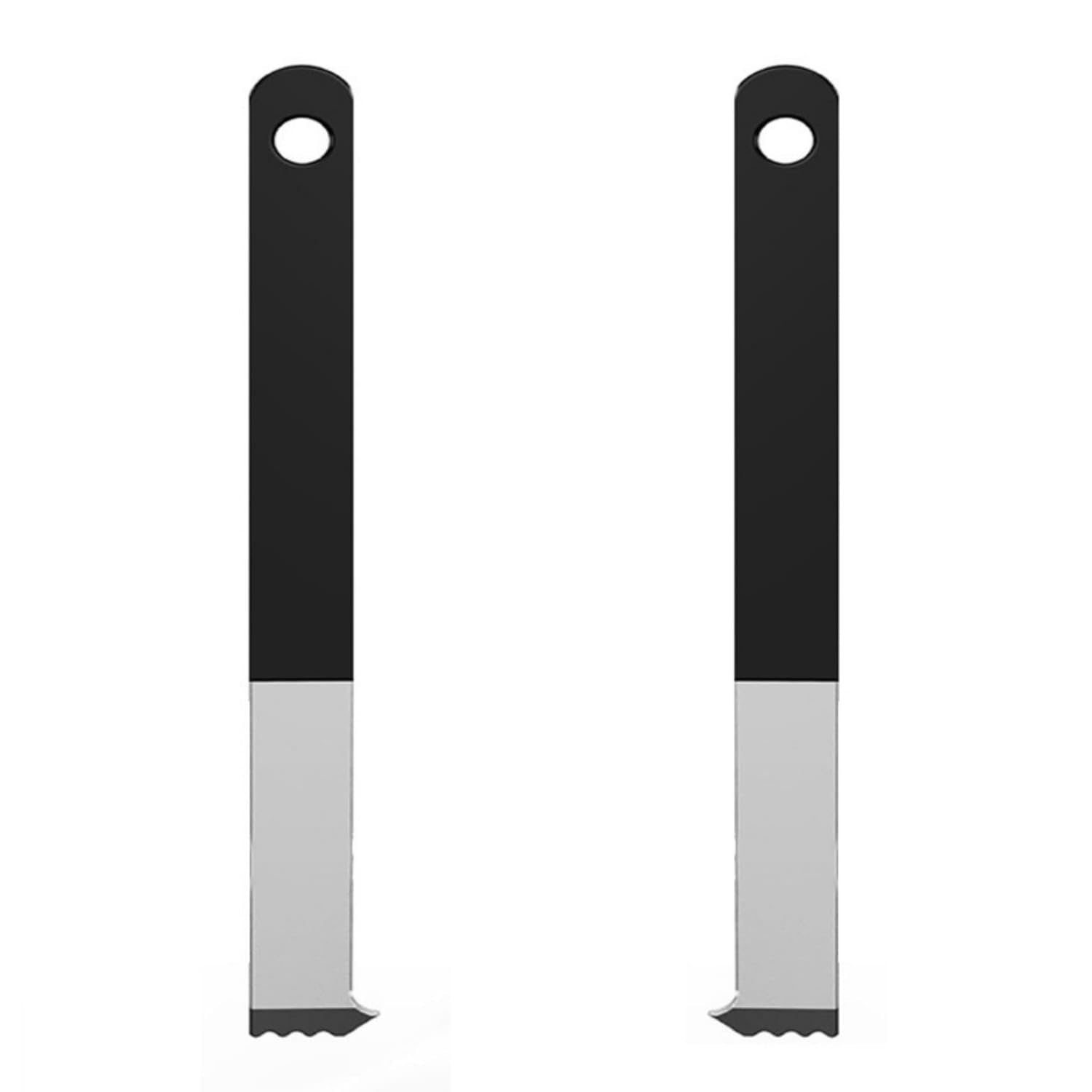 2 Pieces Stainless Steel Paver Puller Tool Heavy Duty Paver Puller with Beveled Edge Slim Brick Removal Tool Flat for Landscapers, Gardeners, Patio Repair, Hardscaping, Garden Paths, Paver Pu-image-45