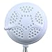 TryE 110V Electric Shower Head Water Heater, Instant Hot Water Heater Shower Head Tankless Bath Pool Cabin Water Shower Head Heater with Plastic Tube White