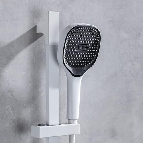 Kit de Douche en Entreprise Gris avec Tête de Douche Murale Haute Performance