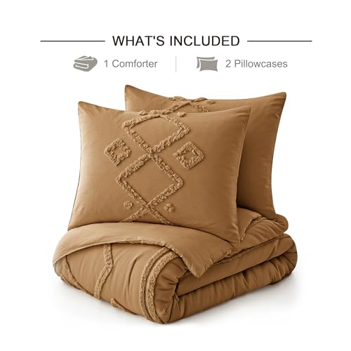 Oli Anderson King Comforter Set, Tufted Boho Bedding Sets - image 5
