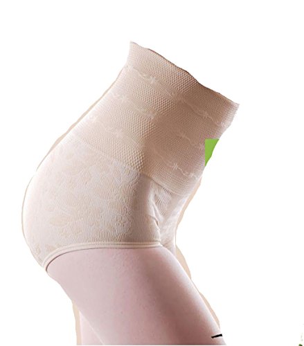 amara-global Bambus Bauchweg Slip Panty Unterwäsche Mieder Forming Slim Shaper S M (BEIGE) Cover