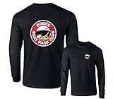 Dodge SCAT Pack Club Long Sleeve T-Shirt Front & Back, Black, L