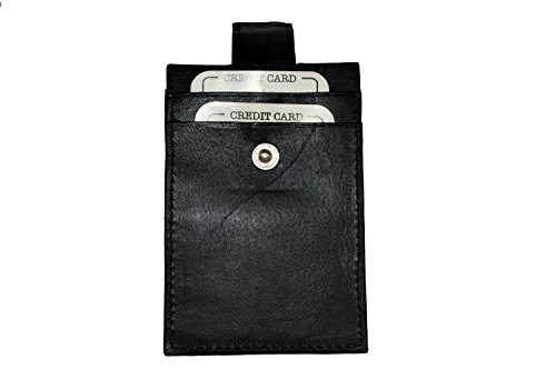 LB LEATHERBOSS Id Holder with Belt Loop and Credit Card Slots - Genuine Leather3