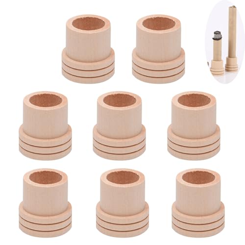 Image of 8 Pack Moxa Rolls Extinguisher Wooden Moxa Sticks Extinguisher Moxa Roll Holder End Tips Stand for Moxibustion Mugwort Sticks Mugwort Rolls Wormwood Stick Safely Extinguishing Moxa Sticks