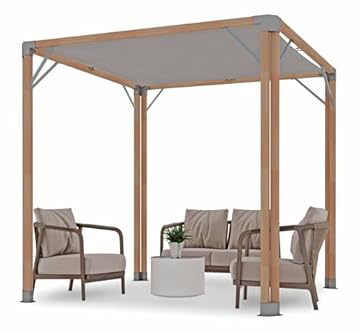 western red cedar pergola