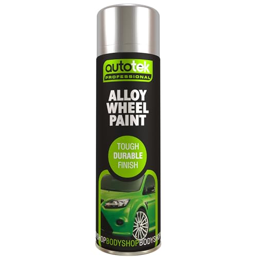 Autotek Professional Tough Durable Finish Spray Paint Alloy Wheel Paint 500 ml