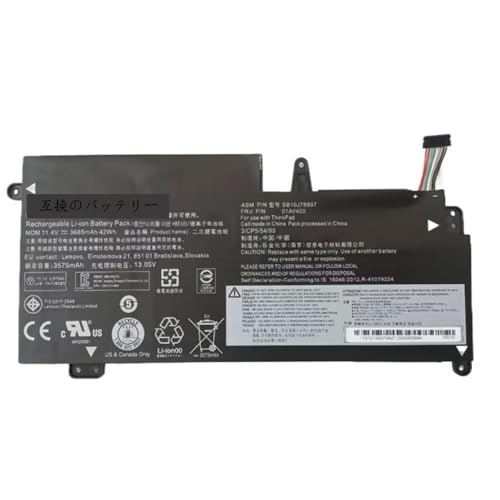 01AV400 SB10J78997 42Wh C&p̐i ThinkPad 13 2nd Gen 01AV435 01AV437 01AV400