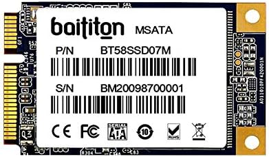 BAITITON MSATA III 512GB SSD Internal Solid State Drive