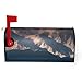 Mountain Road Mailbox Cover for Outdoor Decor Magnetic Strips Unique and Practical Design for All Seasons 25.5x21 in