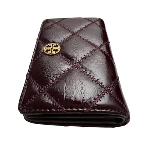 Tory Burch Women's Willa Medium Wallet (Fig Jam)2