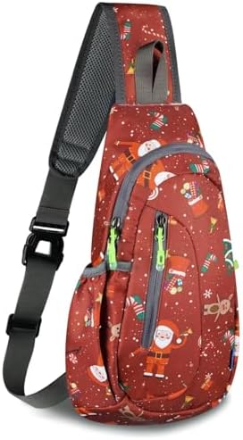TITECOUGO Small Sling Bag, Lightweight Crossbody Backpack for Men Women Kids, Shoulder Bag for Sports and Outdoor