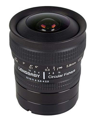 Amazon.co.jp: Lensbaby 魚眼レンズ サーキュラーフィッシュアイ 5.8mm