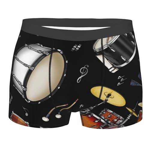 CUTEDWARF Passionate drum Men's Underwear Boxer Shorts Men Boxer Briefs Mens Printed Brief