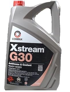 Comma XSM5L Xstream G30 Antifreeze and Coolant Ready Mixed, 5 Liter, Grey