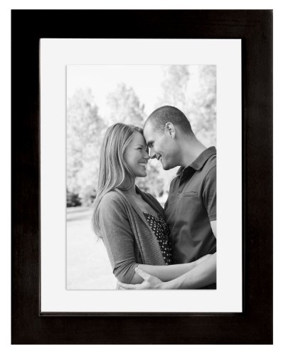 MCS 6x8 Inch Wood Float Frame, Black (21200)