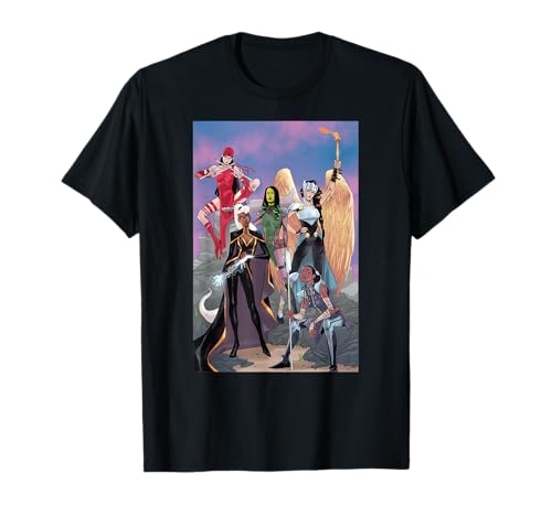 Image of Marvel Women's Storm Shuri Gamora Valkyrie Jane Foster Elektra T-Shirt