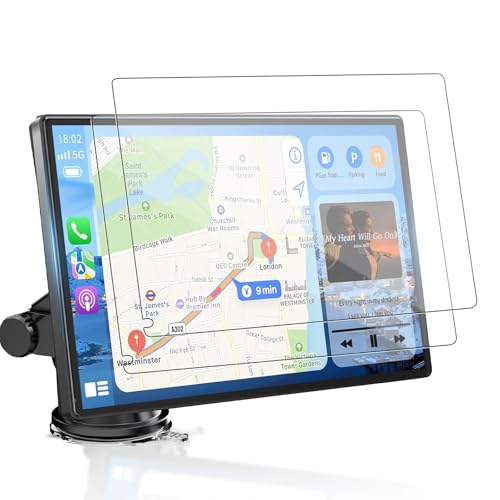 Film protecteur d'écran Carplay 9" Veralady en PET souple anti-rayures pour voiture x2