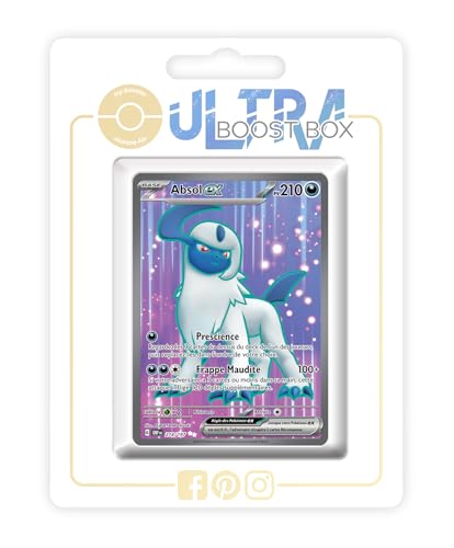 Absol ex 214/197 Full Art Secrète Flammes Obsidiennes booster Pokémon