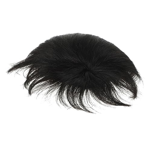 Perruque homme cheveux humains clip remplacement postiche naturelle
