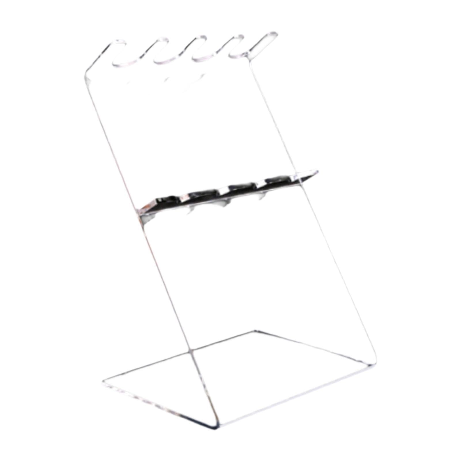 shamjina Lab Pipette Rack Acrylic Pipette Stand Scientific Instrument Organizer,Practical,Multifunctional,Accessories,Pipettor Holder, 4 Holes