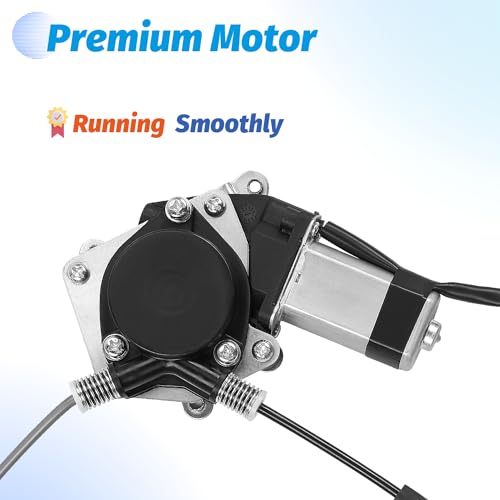 Image of Vurkcy Window Regulator with Motor Rear Left Driver Side, Replace 751-712