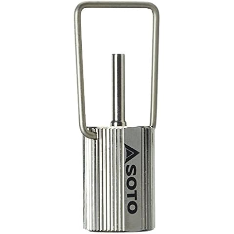 SOTO Butane Refill Adapter for Canisters - Refill Your Pocket Torch XT and Lantern Easily - Durable, Portable, and Easy to Use Cover