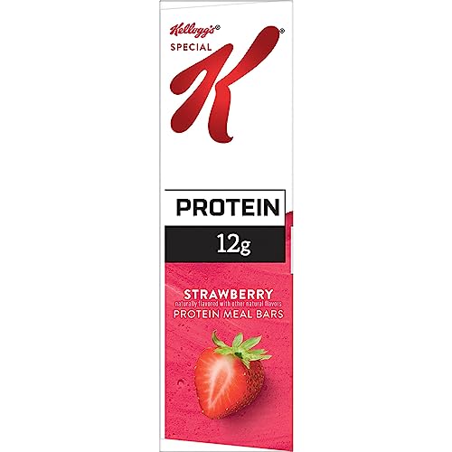Special K Kellogg's Protein Meal Bars, Strawberry, 6 Count Box (Pack of 3)