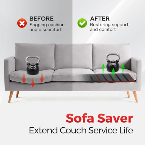 Comfyanno Couch Cushion Support Board, Repairs Sagging 4-Seat Sofa, Ready to Use, 21.5" x 78", Heavy-Duty Solid Wood Board, Safe Corner, Sinking Couch & Sofa Fix Saver by Comfyanno - Image 3