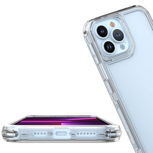 Coque iPhone 13 Pro Max transparente antichoc et fine anti-rayures pour mobile