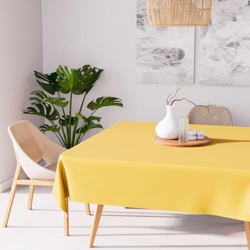 Soleil d'Ocre Plaszczowina antytache prostokat 140x240 cm Alix Blanc