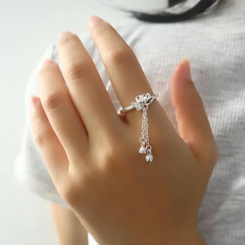 Bague chaîne pildel réglable : oubliez les problèmes de taille de doigt