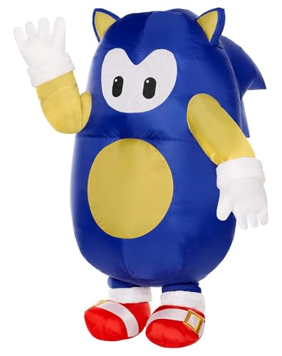 Disfraz inflable Sonic the Hedgehog para niños