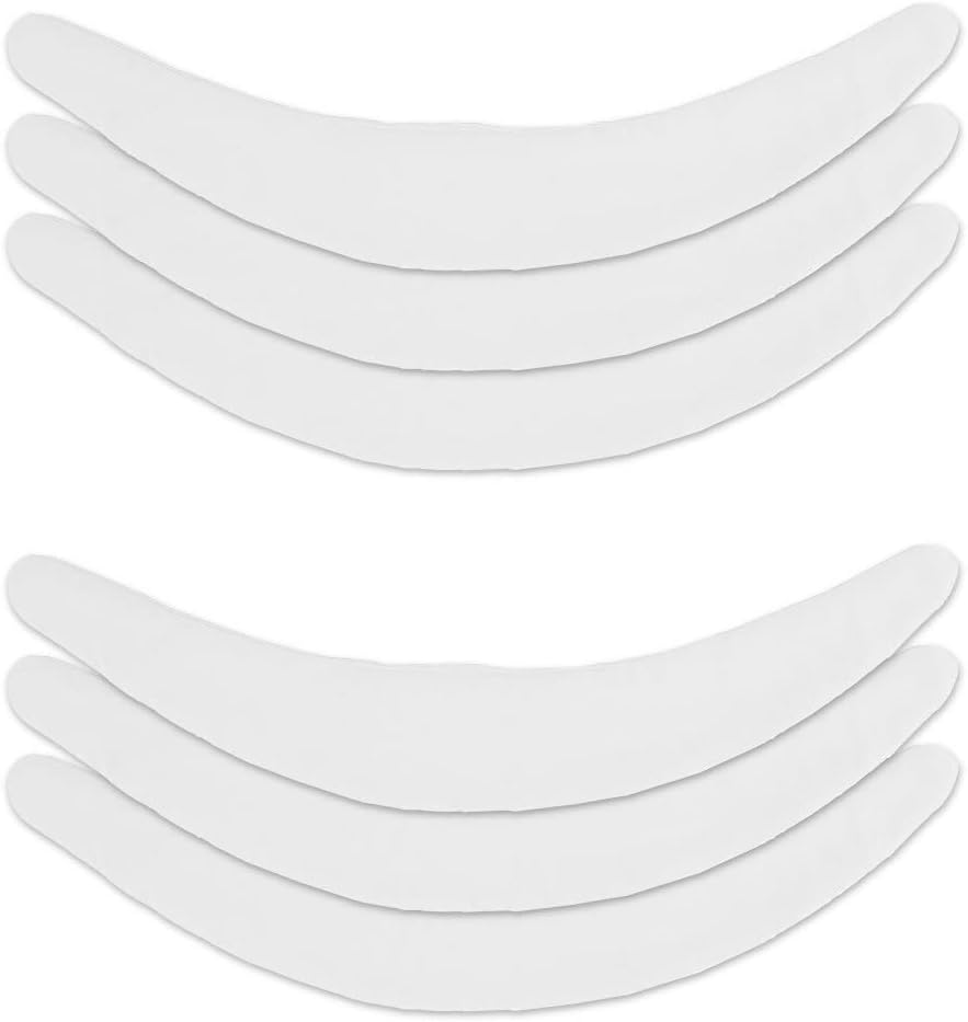 More of Me to Love Viscose and Cotton Blend Tummy Liners (6-Pack) (XX-Large, White)