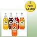 Jarritos Variety Collection Mexican Soft Soda Drink Flavors May Vary 1.5 Lt Plastic Bottles 5-Pack + 15 Sugarcane Disposable Straws by KOOL8SHOP Infinite Deals