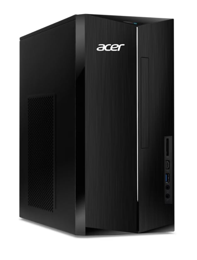 acer Aspire TC-1785-UA92 Business Desktop (Intel i5-14400, 16GB DDR5, 512GB PCIe NVMe SSD, Intel UHD, 300W PSU, WiFi 6E, Bluetooth 5.3, RJ-45, 2 HDMI, Windows 11 Pro) w/DKZ USB Port Expander