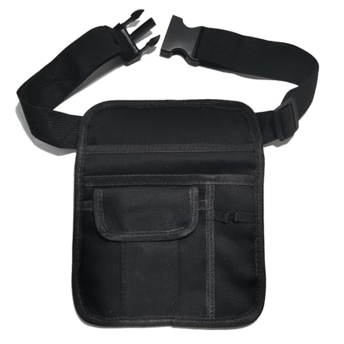UlifeBetter Server Waist Pouch, Server Tool Pouch Belt Waitress Accessories Bag Server Apron with Pockets Adjustable Belt Waitress Apron Pouch Belt Pouch Tool Bag for Waiter Waitress（59in Belt）