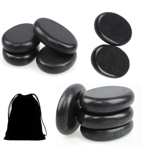 Hot Stone Massage Set, Massage Stein Hot Stone Steine, Durable Massage Stein, Für Hydrotherapie Und Ganzkörper Entspannung Massage, Für Entspannen Sie Den Körper Genießen Sie Die Stimmung