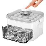 Macchina Per Ghiaccio Da 50 Cubetti Con Coperchio A Pressione Facile