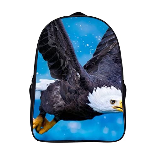 Sac à dos aigle 3D pour enfant et adulte idéal pour le voyage et le travail au quotidien