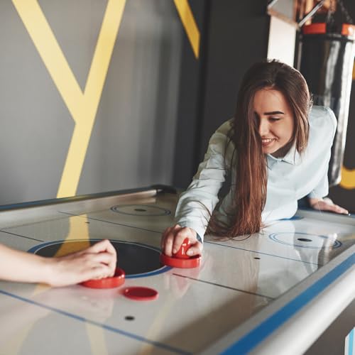 image for FdcLixuvol 2.5 Inch Hockey Pucks, 8 Pcs Air Hockey Pucks Set Durable P