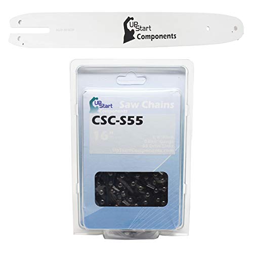 16-Inch Chainsaw Bar and Chain Combo Replacement for Stihl Ms 250, Stihl Ms 230, Stihl 025, Stihl Ms 251, Stihl 017, Stihl 009 - 3/8