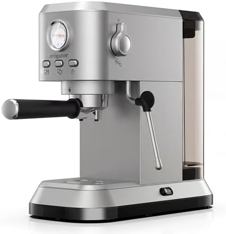 Espresso Coffee Machine, 20 Bar Espresso Maker with Milk Frother,...